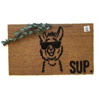 Lustige Lama Fußmatte | Sup Willkommen Matte Schrulliger Haustürteppich Geschenk Für Tierliebhaber Boho Haustier Niedliche Veranda Dekor Cooles von BensonThreads