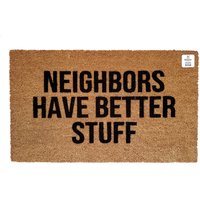 Neneybors Have Better Stuff Fußmatte | Lustige Willkommensmatte Einweihungsparty Geschenk Veranda Dekor Outdoor Eingangsbereich Humor von BensonThreads