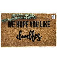 Wir Hoffen, Sie Mögen Doodles Fußmatte | Lustiger Hund Willkommen Matte Gekritzel Eingangsteppich Labradoodle Goldendoodle Geschenk Wohnkultur Wir Hoffen, Sie Mögen Doodles Fußmatte | Lustiger Hund Willkommen Matte Gekritzel Eingangsteppich Labradoodle Goldendoodle Geschenk Wohnkultur von BensonThreads