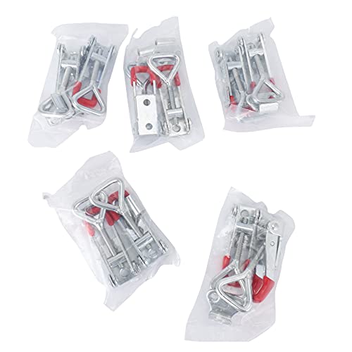 Benssey 10 Paket Verstellbare Kipp Verriegelungs Klemme 150 Kg Halte KapazitäT, 4001 Hochleistungs Schnell Verschluss Kipp Verriegelungs Klemme von Benssey