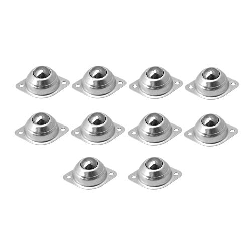 Benssey 10 StüCke 3 CM Dia Kohlenstoff Stahl -15A Ball Transfer Einheit Lager FöRder Rolle Ball Transmission Werkzeug von Benssey