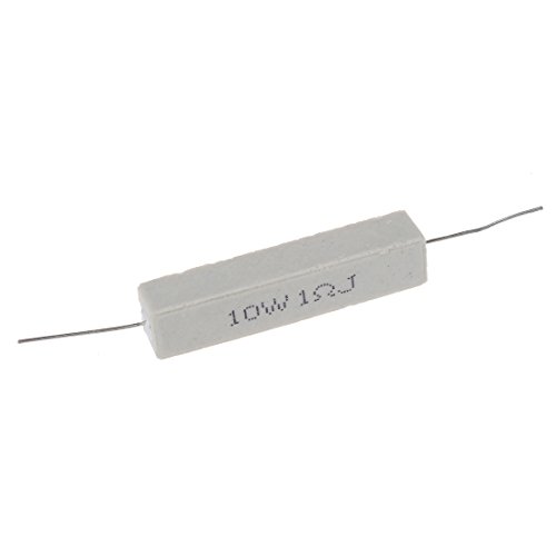 Benssey 10 Stueck Drahtwiderstand Keramik Zement Widerstand 1 Ohm 5% 10W Watt von Benssey