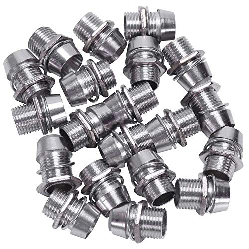 Benssey 20 Stueck Kupfer 5mm Lichtemitterdiode LED Halter Plattenmontage Display von Benssey