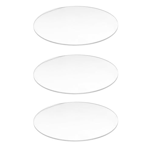 Benssey 3X Transparent 3mm Starker Acryl Runde Scheibe Durchmesser: 60mm Benssey 3X Transparent 3mm Starker Acryl Runde Scheibe Durchmesser: 60mm von Benssey