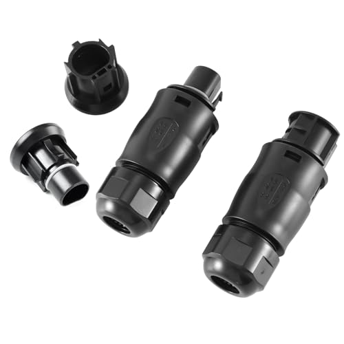 Benssey 4-Teiliges Steckerzubehör Bc01-Stecker + Bc01-Buchse + Stecker + Buchse Stecker und Buchse Photovoltaik-Anschlüsse für das Stromnetz von Benssey