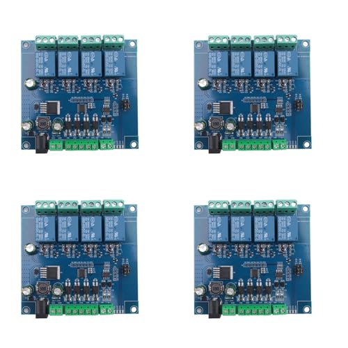 Benssey 4X Modbus Rtu 4 Kanal Relais Moduleingang 485 Ttl Uart Communication 4-Kanal Eingang 7-24V Relais Benssey 4X Modbus Rtu 4 Kanal Relais Moduleingang 485 Ttl Uart Communication 4-Kanal Eingang 7-24V Relais von Benssey