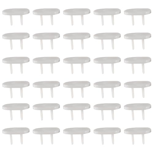 Benssey 50Pcs Anti-Elektroschock-Stecker-Schutz-Abdeckungs-Kappen-Stromversorgungs-Steckdose Baby-Kindersicherheits-Schutz Loecher von Benssey