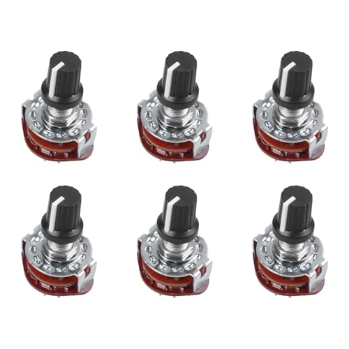 Benssey 6X Elektronische Maschine 4P 3T 4 Pole 3 Position 2 Deck 16 Pin Drehschalter von Benssey