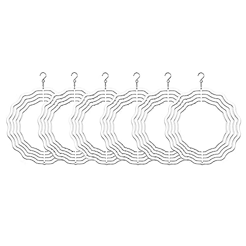 Benssey 6er-Pack Sublimations-Rohlinge, 8-Rohlinge für Den Garten im Garten von Benssey