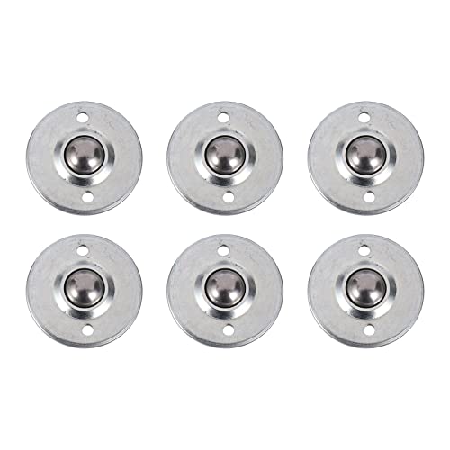 Benssey 6pcs -16B 5/8 Fuss Lager Stahl Roller Ball Flansch Conveyor Transfer Unit von Benssey