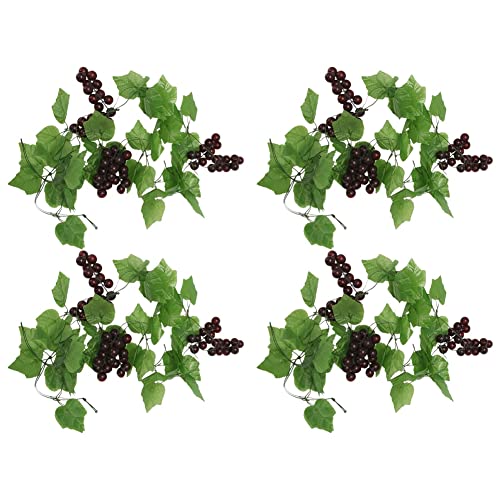 Benssey 8X Kuenstliche Weinrebe Kranz Obst Fuer Heim Garten Dekoration von Benssey
