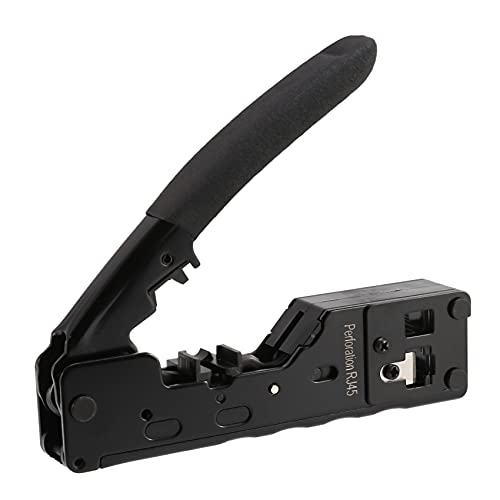 Benssey Cat5 Cat6 Cat7 Pass Durch Crimper für RJ45 RJ12 RJ11 Netzwerk AnschlüSse Modulare Stecker Ethernet Kabel EZ Crimpen Werkzeug Benssey Cat5 Cat6 Cat7 Pass Durch Crimper für RJ45 RJ12 RJ11 Netzwerk AnschlüSse Modulare Stecker Ethernet Kabel EZ Crimpen Werkzeug von Benssey