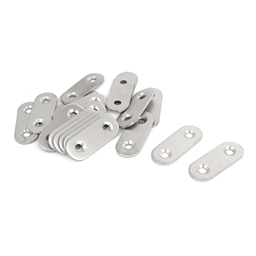 Benssey Edelstahl Flache Klammer Gerade Ausbessern Befestigung Platten 40Mm 20 Stueck von Benssey