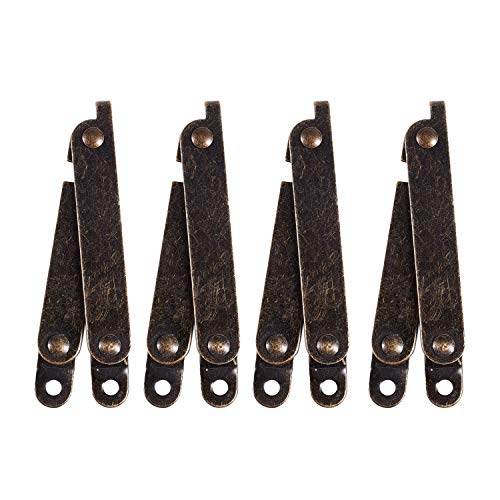 Benssey Furniture Box Drehbares KlappdeckelstüTzscharnier Bronze Ton 4Tlg von Benssey