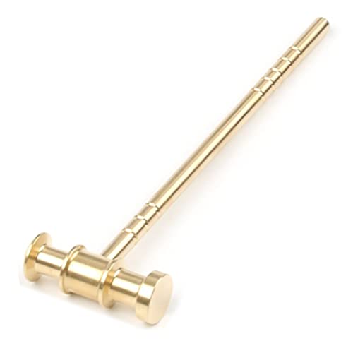 Benssey Hohe QualitäT Messing L150Mm Massiver Hammer Mach Es Selbst für Manuelle Hammer Uhr Reparatur Hammer Leder Hammer Hand Werkzeug Teile von Benssey