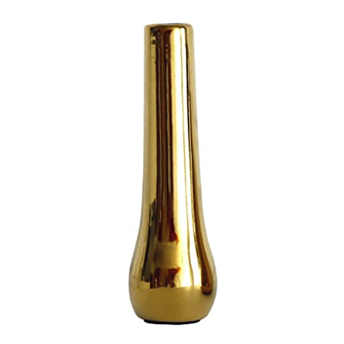 Benssey Nordische zu Hause BüRo Desktop Dekoration Luxus Vergoldet Vase Getrocknete Blumen Vase Vase Aus Keramik Moderne Mini Vase A von Benssey