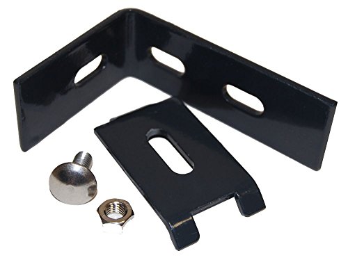 Wandanschlusswinkel 100 x 65 mm RAL 7016 1002 von Bentatec