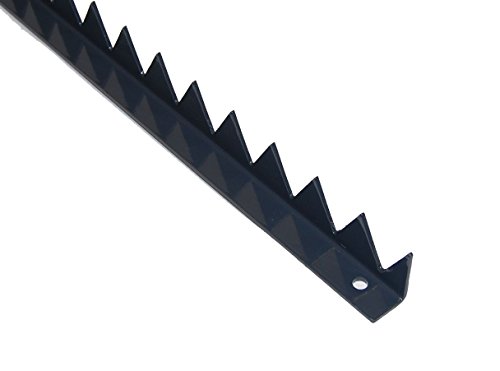 Zackenleiste zum Anschrauben 1 Meter in RAL 7016 anthrazit von Bentatec