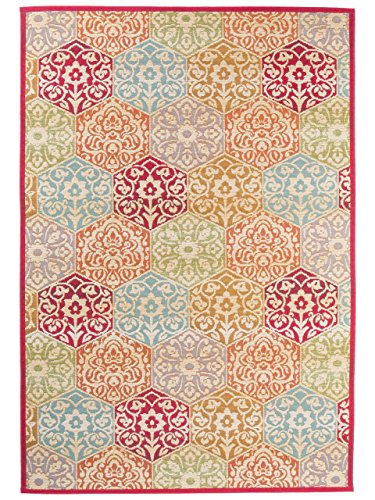 benuta In- & Outdoor-Teppich Artis Multicolor 160x235 cm | Moderner Teppich für Wohn- und Schlafzimmer von benuta