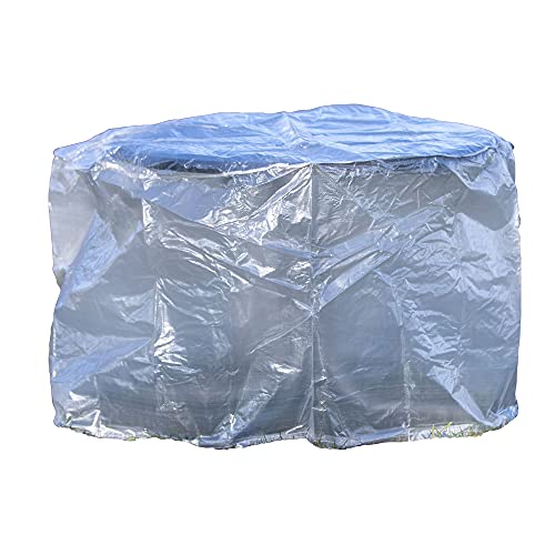 Acamp Gartentisch Abdeckung für Tische bis ø125 | Reißfeste Gartenmöbel Abdeckung | Schutzhülle Gartenmöbel winterfest | Wasserdichte Abdeckplane Gartenmöbel | Transparente Abdeckhaube Acamp Gartentisch Abdeckung für Tische bis ø125 | Reißfeste Gartenmöbel Abdeckung | Schutzhülle Gartenmöbel winterfest | Wasserdichte Abdeckplane Gartenmöbel | Transparente Abdeckhaube von Beo