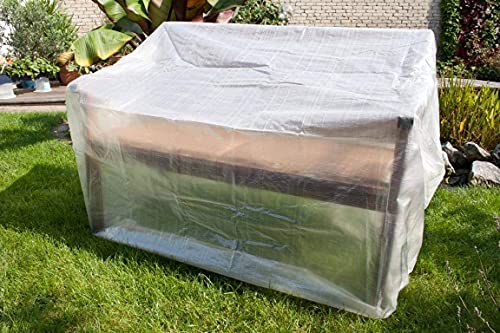 Beo Gartenbank Abdeckung Wasserfest | Schmutzabweisende und UV-beständige Schutzhülle Gartenbank 160 cm breit | Wetterfeste Gartensofa Abdeckung | Ideal als Balkonmöbel Regenschutz | Schadstofffrei Beo Gartenbank Abdeckung Wasserfest | Schmutzabweisende und UV-beständige Schutzhülle Gartenbank 160 cm breit | Wetterfeste Gartensofa Abdeckung | Ideal als Balkonmöbel Regenschutz | Schadstofffrei von Beo