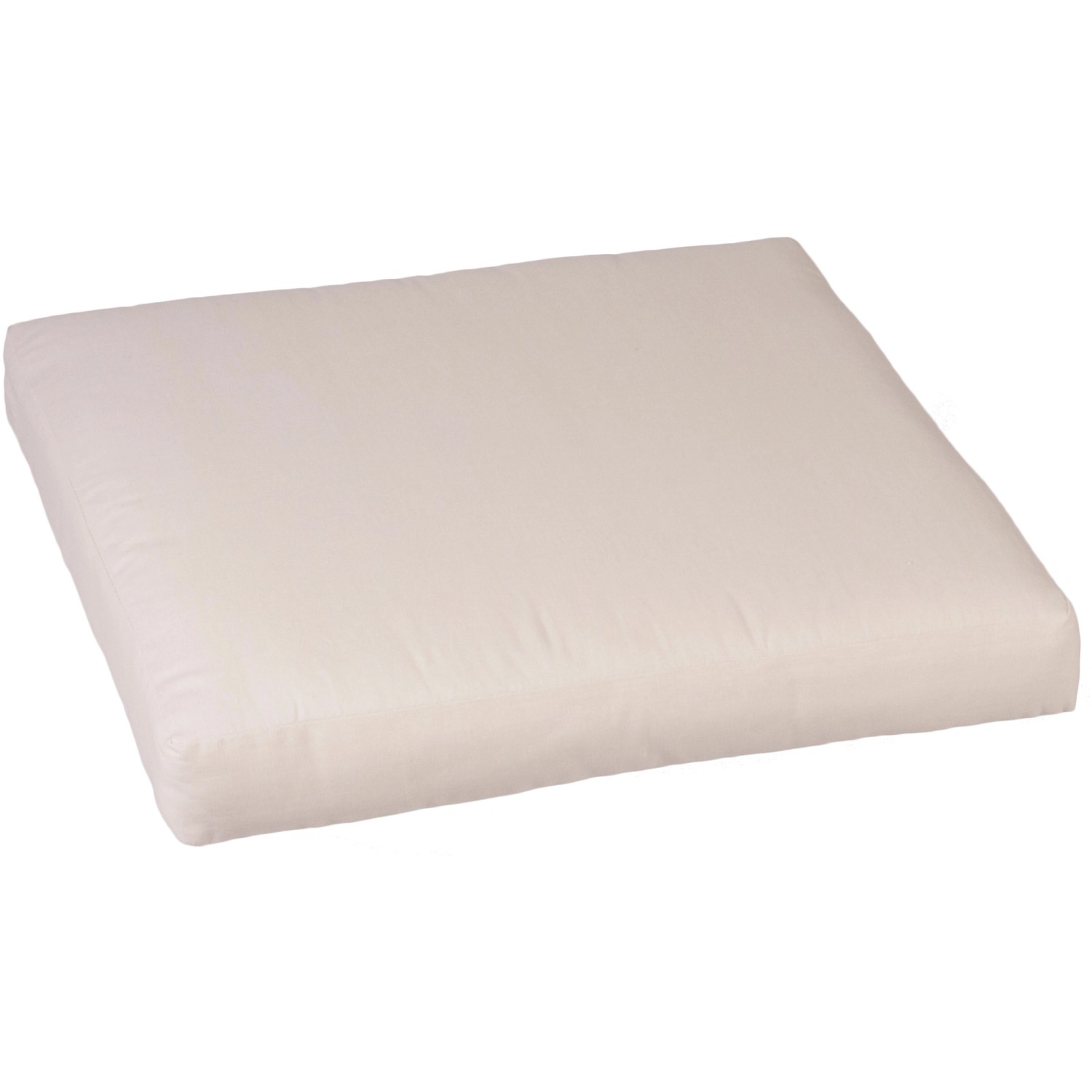 Beo Lounge-Sitzkissen Premium ZIP 60 cm x 60 cm x 8 cm Creme von Beo