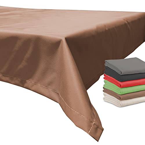 Beo Outdoor-Tischdecken Wasserabweisende, eckig, 110 x 140 cm, Sand von Beo