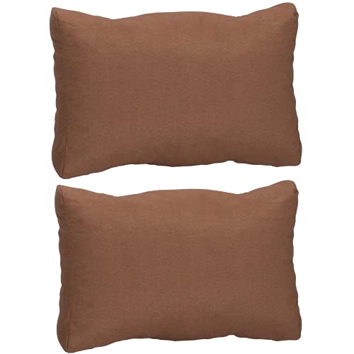 Beo Palettenkissen Set - 2 Rückenkissen 60x40 wasserabweisend | Made in EU Palettenkissen Outdoor UV-beständig Sand | Rückenlehne Kissen für Europalette| Polster Outdoor für Palettenmöbel von Beo