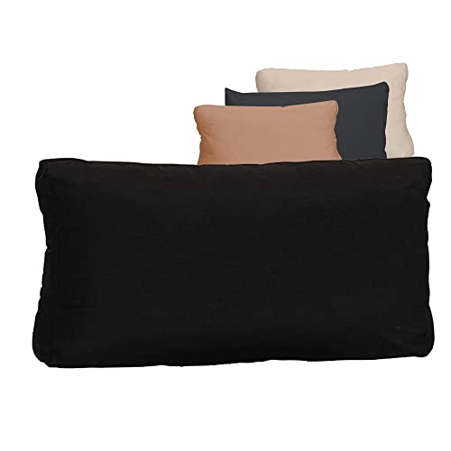 Beo Premium Lounge-Kissen 80x40 cm | Palettenkissen Rückenkissen Made in EU | Wasserabweisende Auflagen für Rattan-Möbel | Outdoor Kissen mit Reißverschluss | Polster Gartenmöbel in Anthrazit Beo Premium Lounge-Kissen 80x40 cm | Palettenkissen Rückenkissen Made in EU | Wasserabweisende Auflagen für Rattan-Möbel | Outdoor Kissen mit Reißverschluss | Polster Gartenmöbel in Anthrazit von Beo