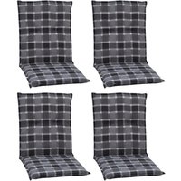 Beo Saumauflage für Niederlehner Belgrad grauschwarz Polyester-Mischgewebe B/H/S: ca. 50x101x6 cm 2er Set von Beo