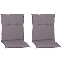 Beo Saumauflage für Niederlehner Tanana grau Polyester-Mischgewebe B/H/S: ca. 46x98x8 cm 2er Set von Beo