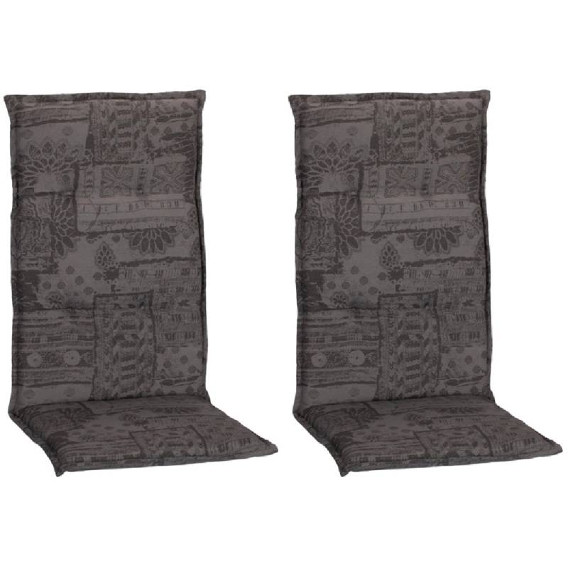 Beo Sitzauflage Hochlehner Boa Vista 2er-Set Braun von Beo