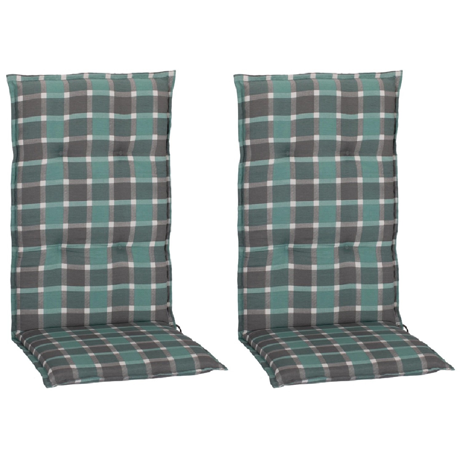 Beo Sitzauflage Hochlehner Büsum 2er-Set Türkis Beo Sitzauflage Hochlehner Büsum 2er-Set Türkis von Beo