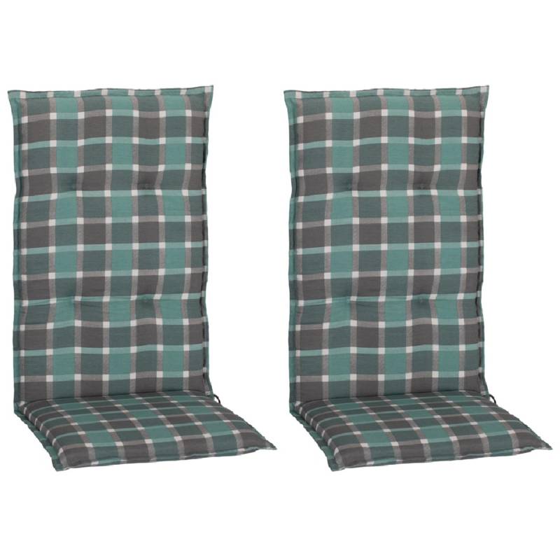 Beo Sitzauflage Hochlehner Büsum 2er-Set Türkis von Beo