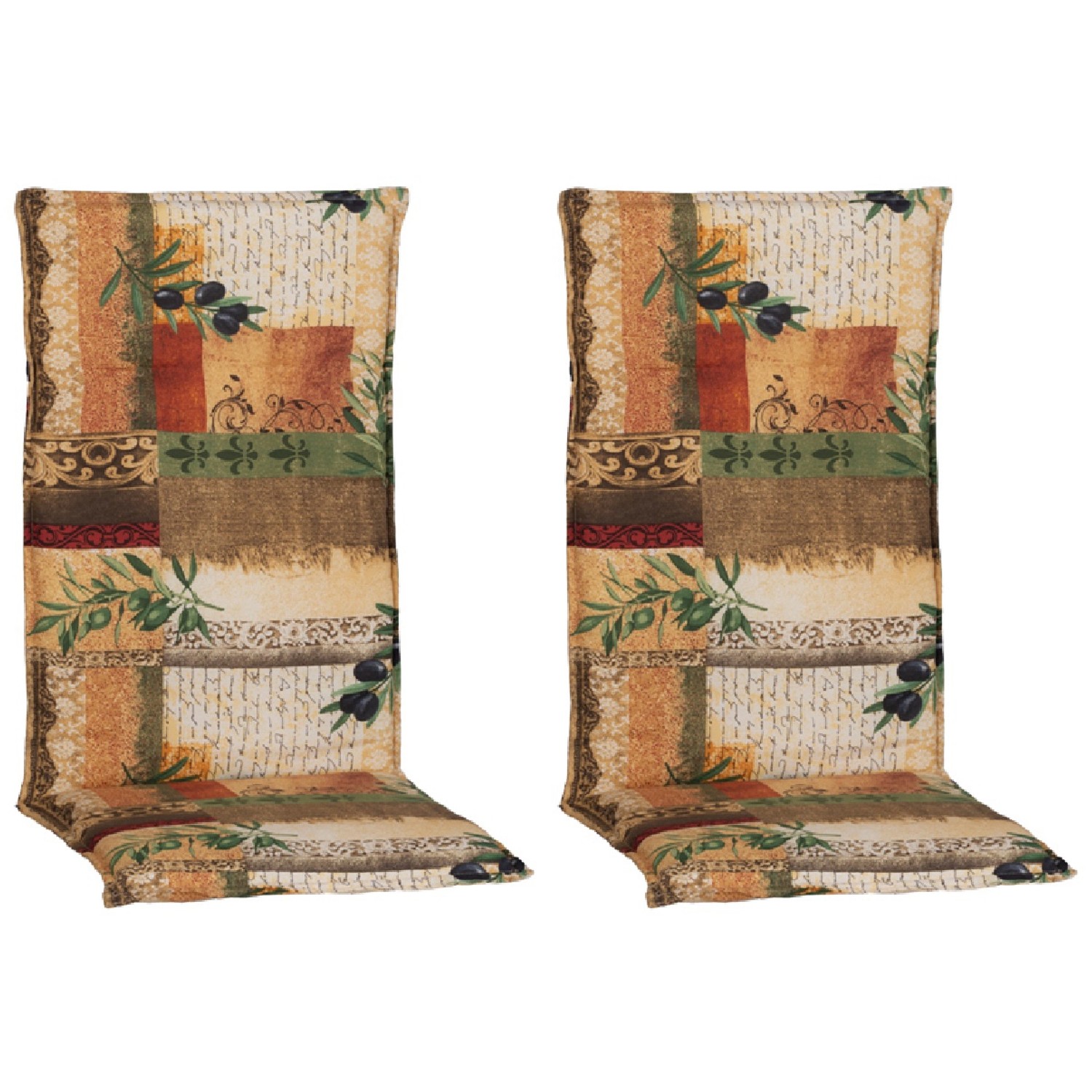 Beo Sitzauflage Hochlehner Glasgow 2er-Set Beige-Natur Beo Sitzauflage Hochlehner Glasgow 2er-Set Beige-Natur von Beo