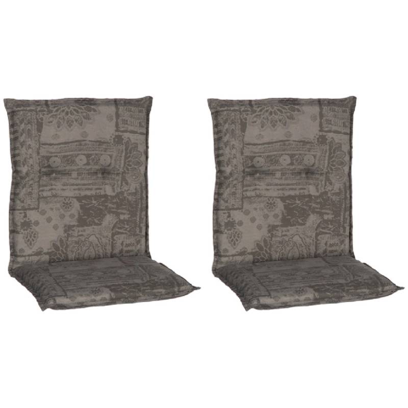 Beo Sitzauflage Niedriglehner Boa Vista 2er-Set Braun von Beo