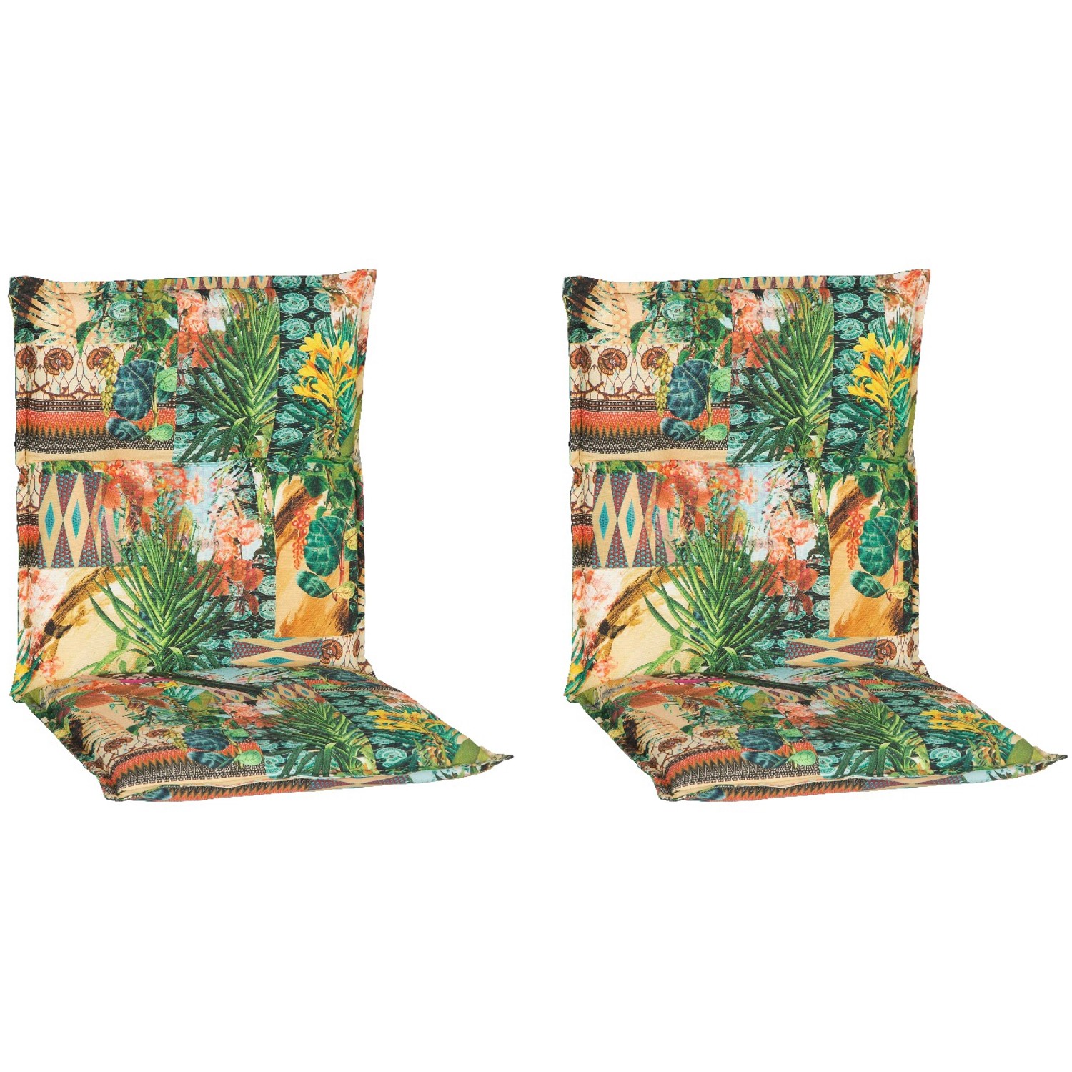Beo Sitzauflage Niedriglehner Texas 2er Set mit Dschungel Design von Beo