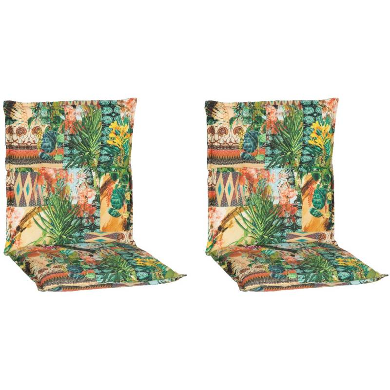 Beo Sitzauflage Niedriglehner Texas 2er Set mit Dschungel Design von Beo