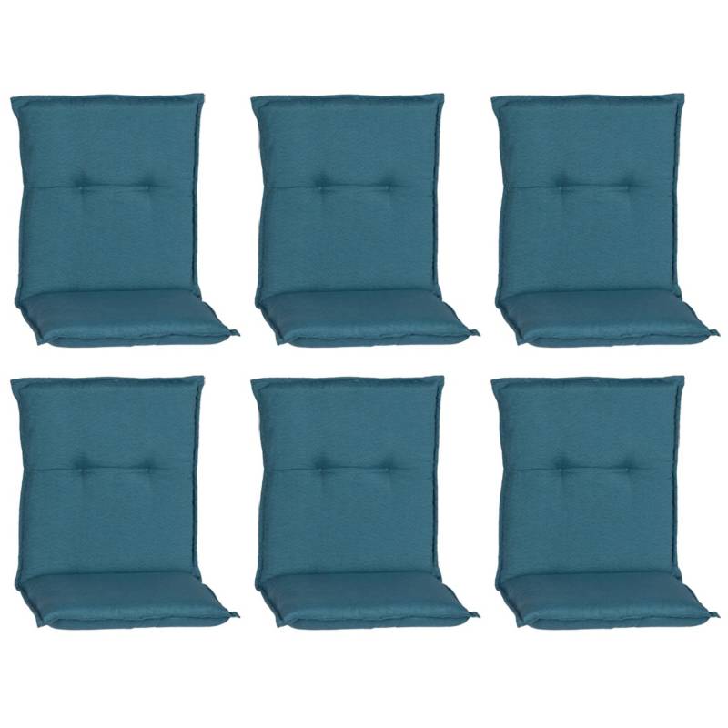 Beo Sitzauflage Niedriglehner Thionville 6er-Set Marineblau von Beo
