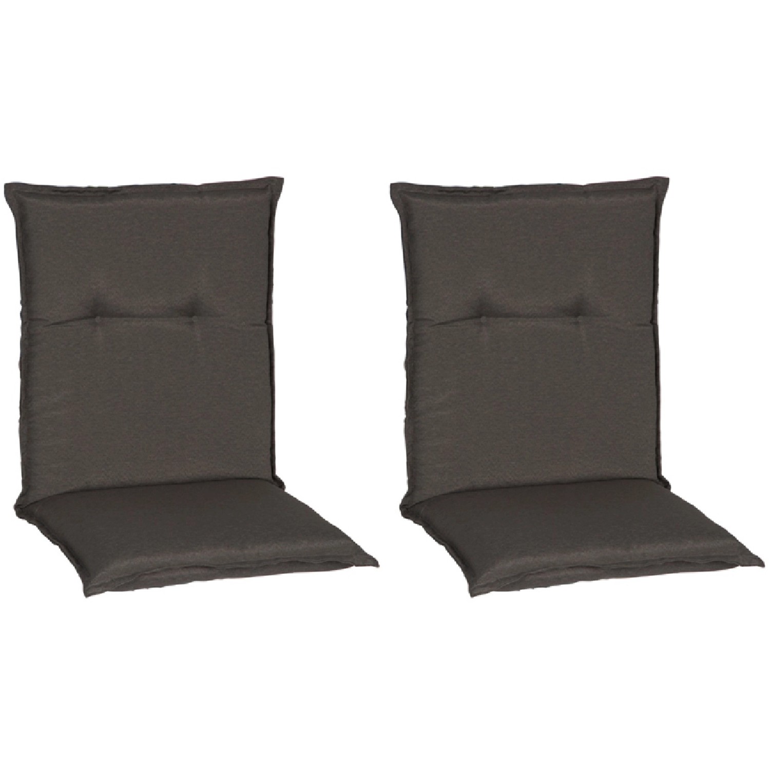 Beo Sitzauflage Niedriglehner Trier 2er-Set Dunkelgrau Beo Sitzauflage Niedriglehner Trier 2er-Set Dunkelgrau von Beo