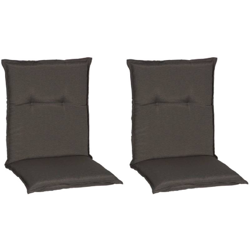 Beo Sitzauflage Niedriglehner Trier 2er-Set Dunkelgrau Beo Sitzauflage Niedriglehner Trier 2er-Set Dunkelgrau von Beo