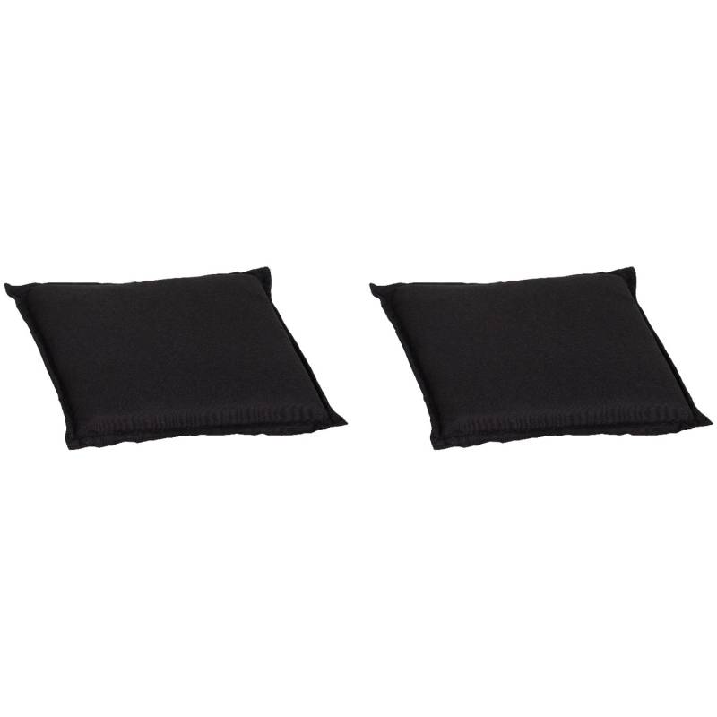 Beo Universalkissen Saumauflage Turin 2er-Set Anthrazit von Beo