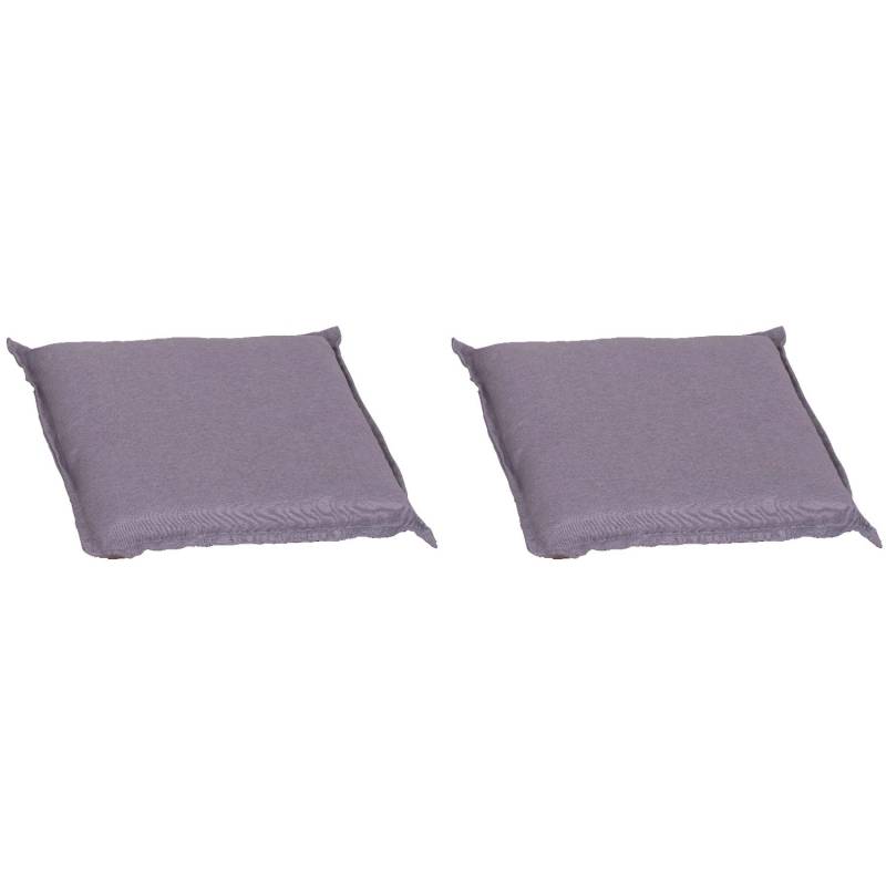 Beo Universalkissen Saumauflage Turin 2er-Set Hellgrau von Beo