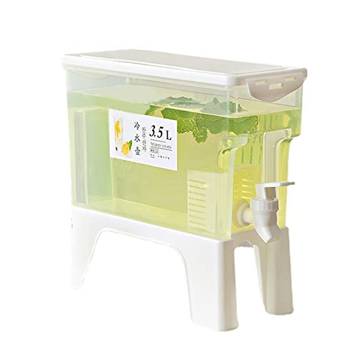 Beowanzk 3.5 Liter Getränkespender mit Zapfhahn, Getränkespender Kühlschrank, Teekanne Kunststoff, Water Container, Saftspender, voor Koude Dranken, Fruchtsäfte und Tees Beowanzk 3.5 Liter Getränkespender mit Zapfhahn, Getränkespender Kühlschrank, Teekanne Kunststoff, Water Container, Saftspender, voor Koude Dranken, Fruchtsäfte und Tees von Beowanzk