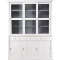 WOOOD Buffet "Lagos" viel Stauraum, mit Glastüren, H 213 cm x B 163 cm WOOOD Buffet "Lagos" viel Stauraum, mit Glastüren, H 213 cm x B 163 cm von Woood