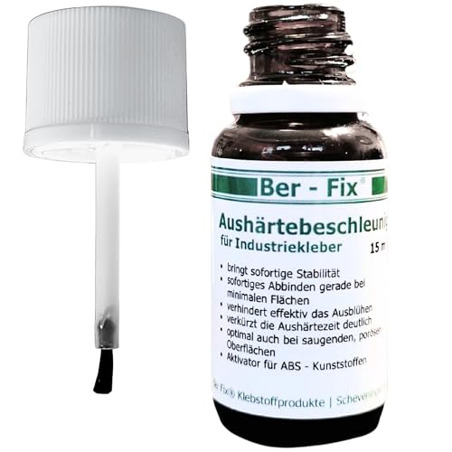 Ber-Fix 15ml Aktivator Beschleuniger für Industriekleber Sekundenkleber für Industrie Handwerk Modellbau Flüssig von Ber-Fix