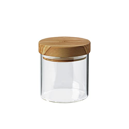 Bérard Vorratsglas mit Olivenholzdeckel, 400 ml, 11 cm von Bérard