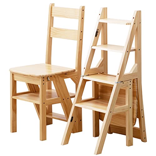 Berasmocxy Feste Holzklappbibliothek Leiter Stuhl Stufe Leitern Schritt Stuhl Falten Sie 4-Stufe Hocker Dual Purpose Stepladders 4-Stufen-Klettern Stufe Display Ständer Blumenständer powerfully Berasmocxy Feste Holzklappbibliothek Leiter Stuhl Stufe Leitern Schritt Stuhl Falten Sie 4-Stufe Hocker Dual Purpose Stepladders 4-Stufen-Klettern Stufe Display Ständer Blumenständer powerfully von Berasmocxy