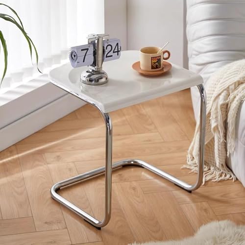 Moderner einfacher kleiner Couchtisch, transparentes PC-Material Side Table, multifunktionaler Nachttischschuhschuhschuhschuh-/transparenter Stuhl, tragbarer Speicherplatz (Farbe: a) powerfully von Berasmocxy