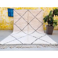 Beni Ourain Teppich 250x300, Marokko, Berber 200x300, Berberteppich von BerberMoroccanRugs